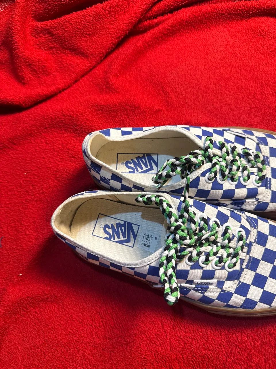 Tênis vans authentic blue white original  - Foto 2