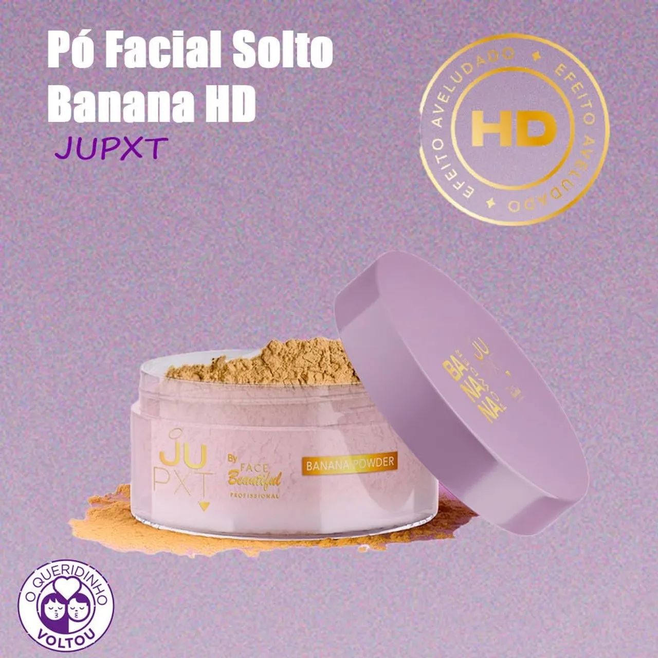 Pó solto de banana Jupxt