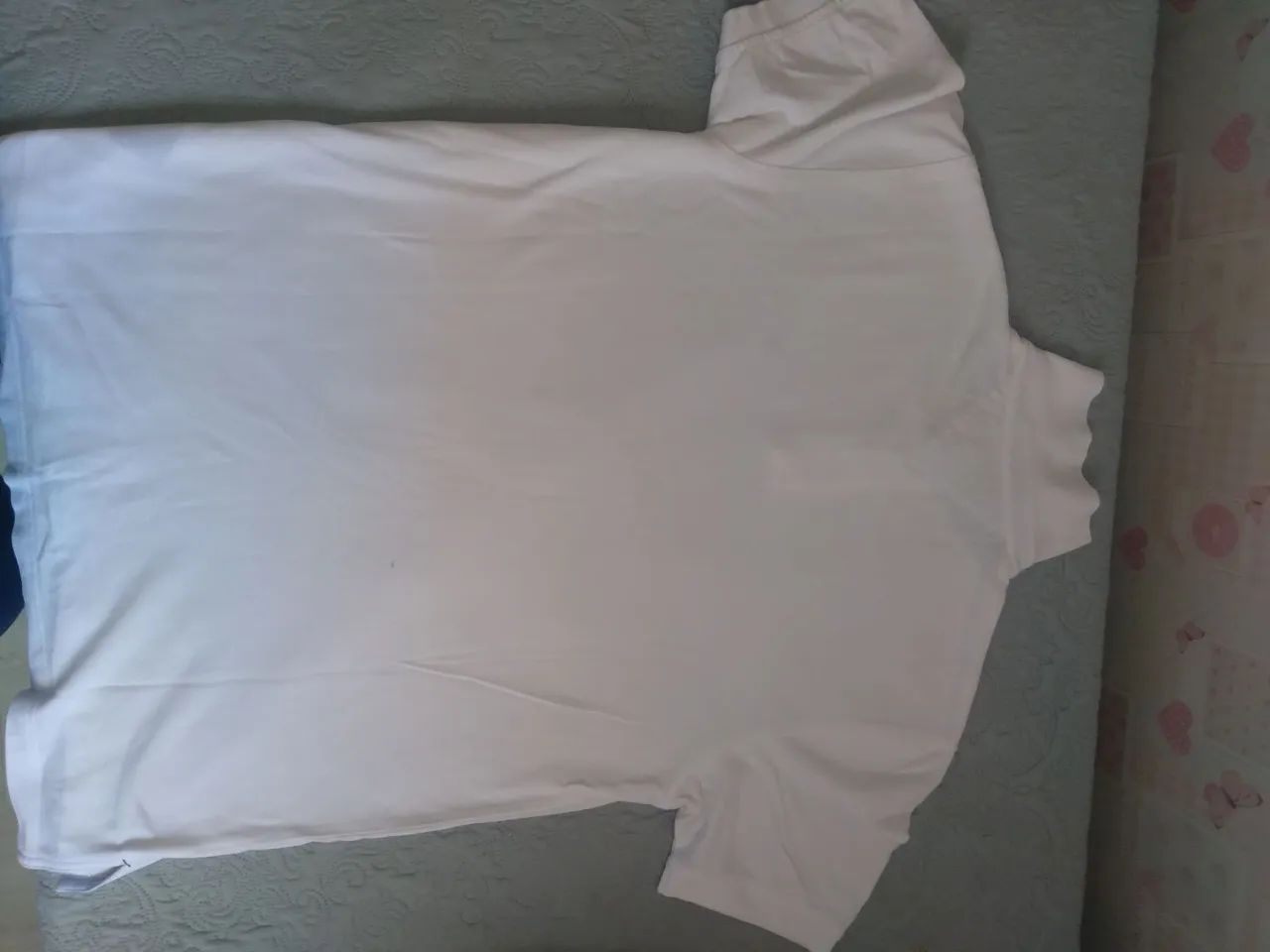 Polo Tommy Hilfiger branca GG  - Foto 4