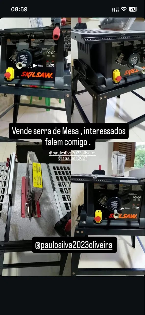 Serra de Mesa - Marcenaria  - Foto 2