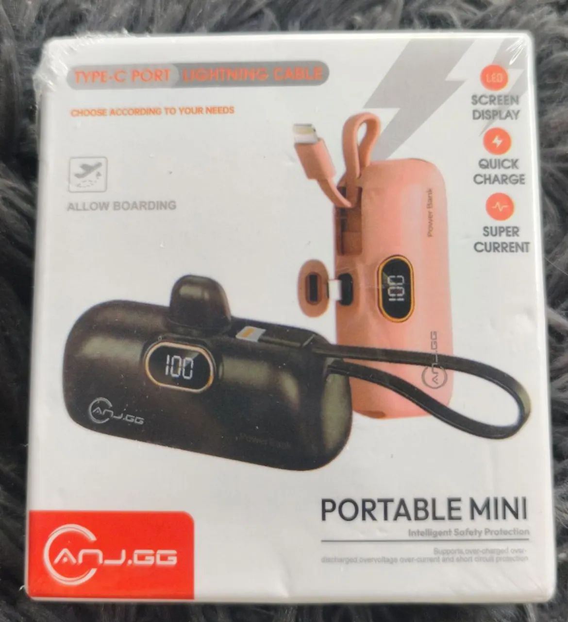 Mini Power Bank / Carregador portátil