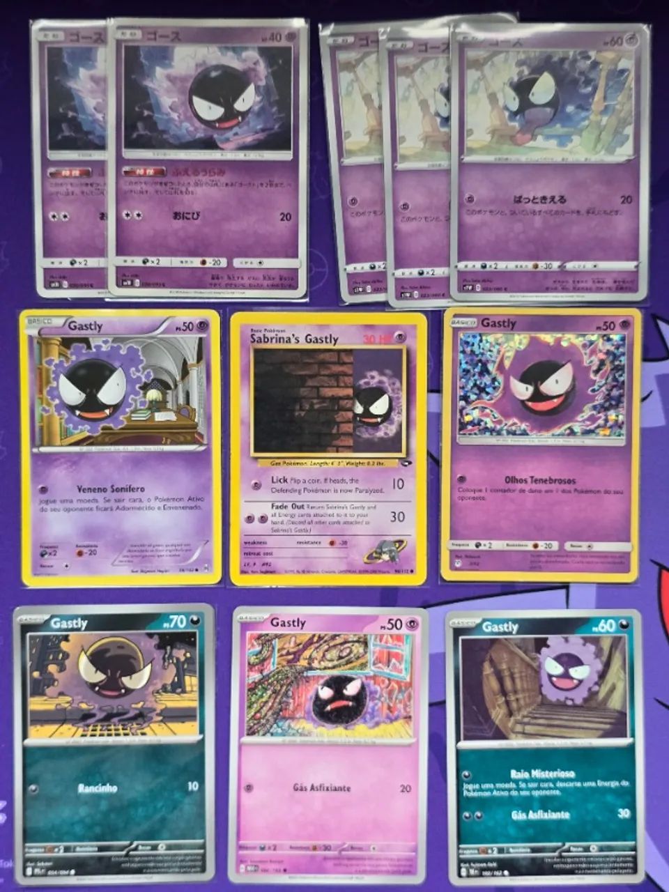 Lote Cartas Haunter - Pokemon TCG - Foto 3