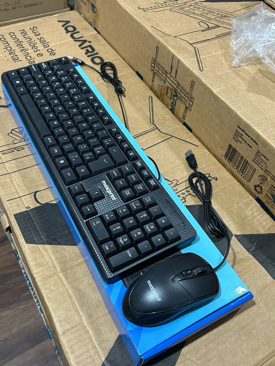 Kit Teclado e Mouse para escritório MaxPrint  - Foto 2
