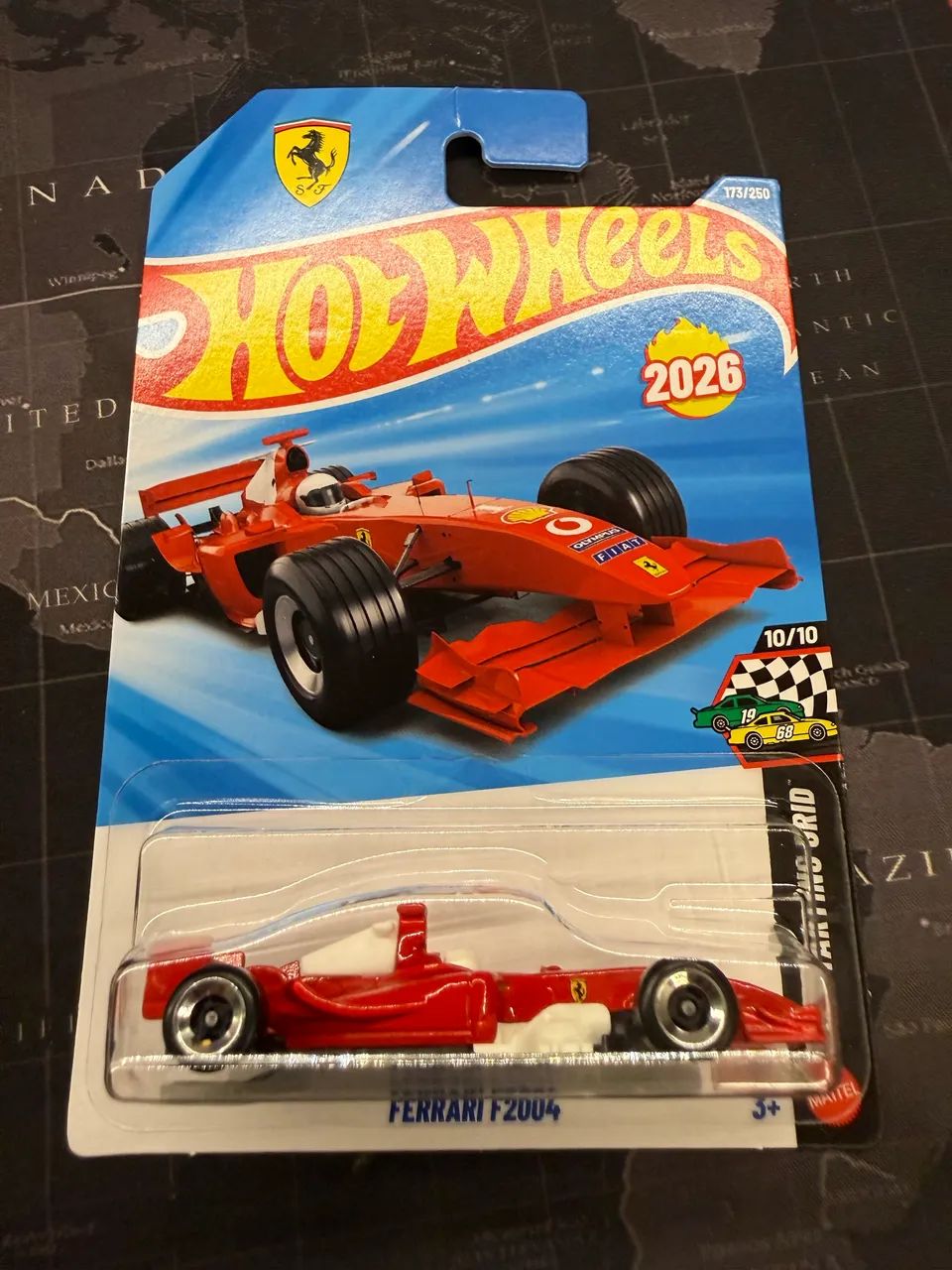 Hotwheels Ferrari F2004