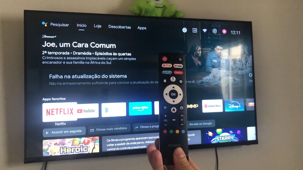 Tv smart troco em iphone