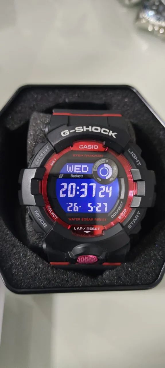 Relógio G-Shock G- Squad GBD-800-1DR Bluetooth - Foto 3