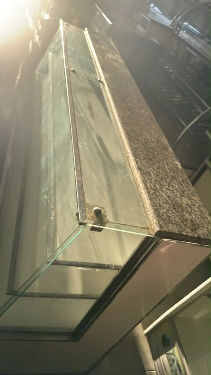 Vitrine pra pão 2mts - Foto 2