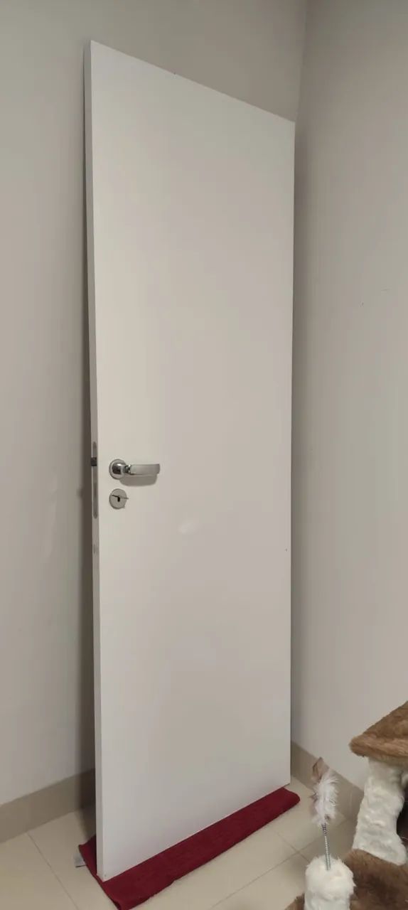 Porta com fechadura 