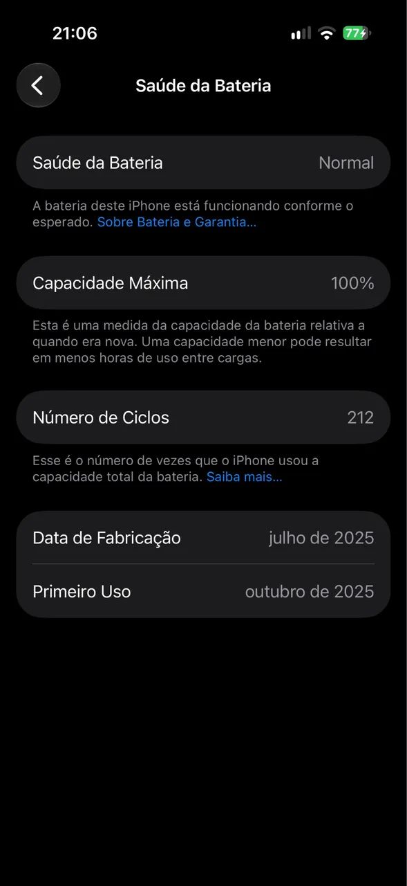 iphone 16 pro 256gb bateria 100% - Foto 3