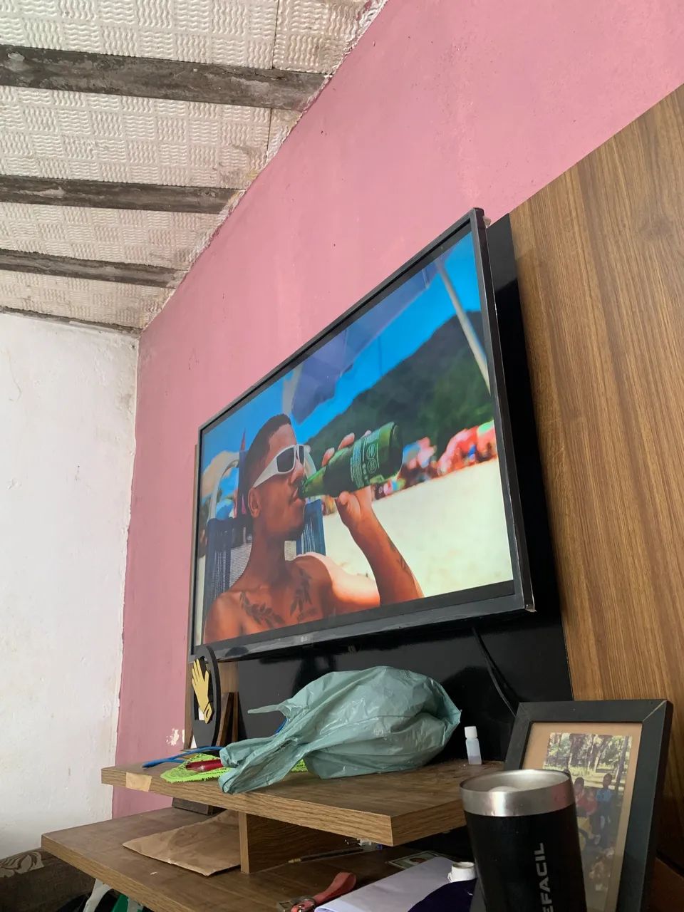 Tv smart 43 polegadas funcionando tudo