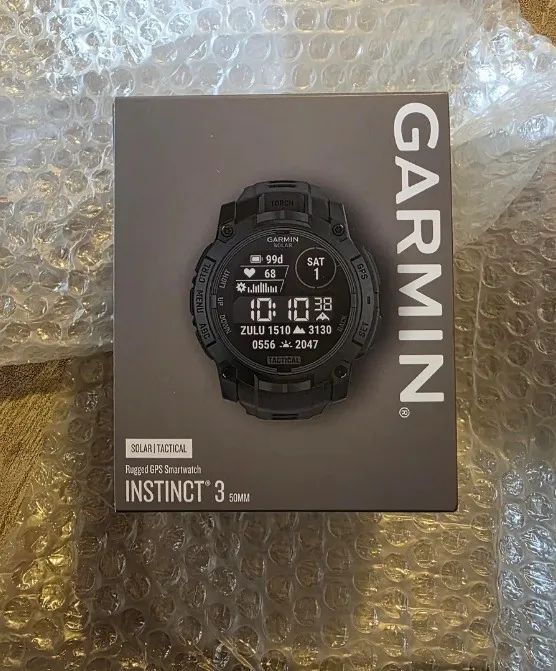 Relogio Garmin Instinct 3 Solar Tactical 50mm