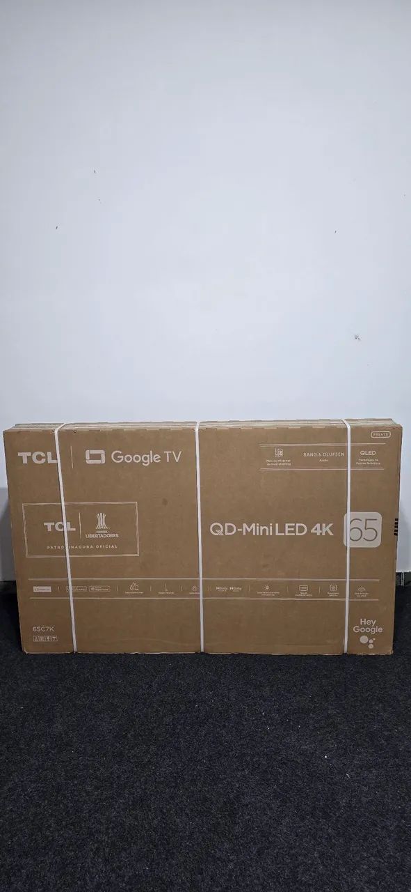 Smart TV TCL 65 Polegadas QLED Mini LED 4K C7K 144Hz HDR10+  - Foto 3