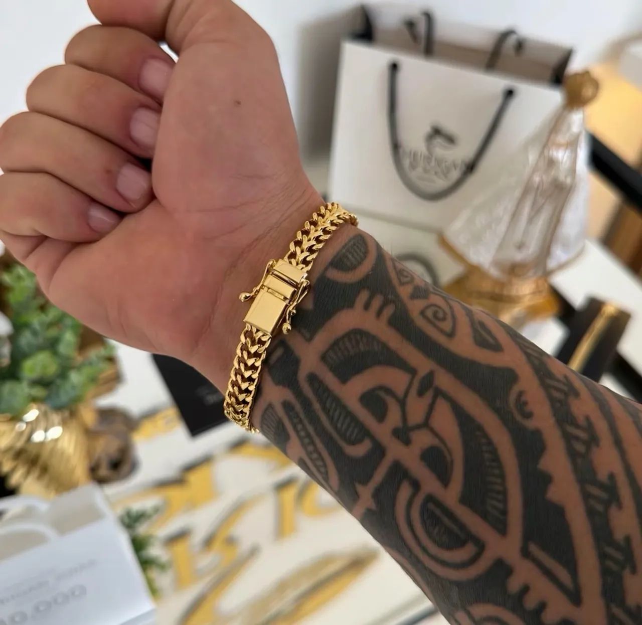 Pulseira banhada 18K - Foto 4