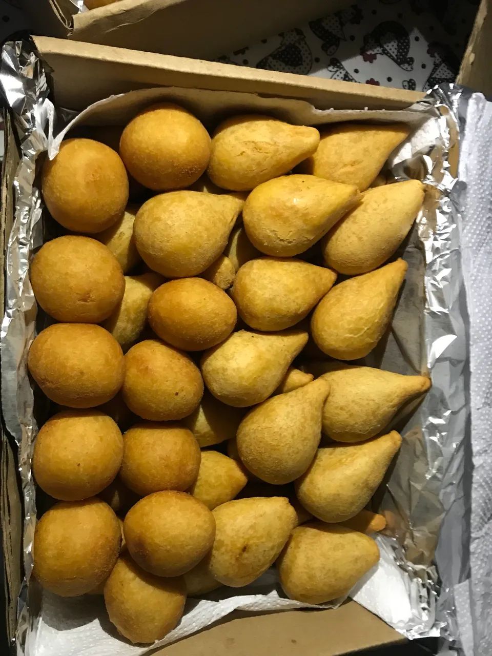 Salgadinhos artesanais 