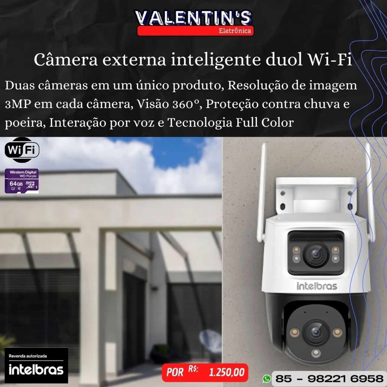 Speed Dome Inteligente Profissional Intelbras - Foto 3