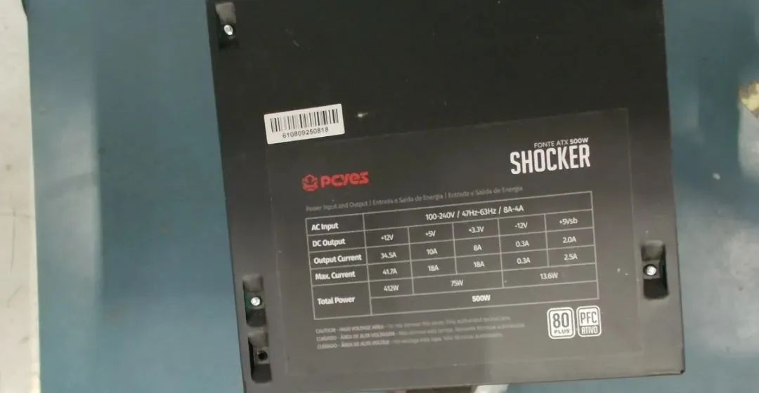 Fonte rtx shocker 500 w - Foto 3