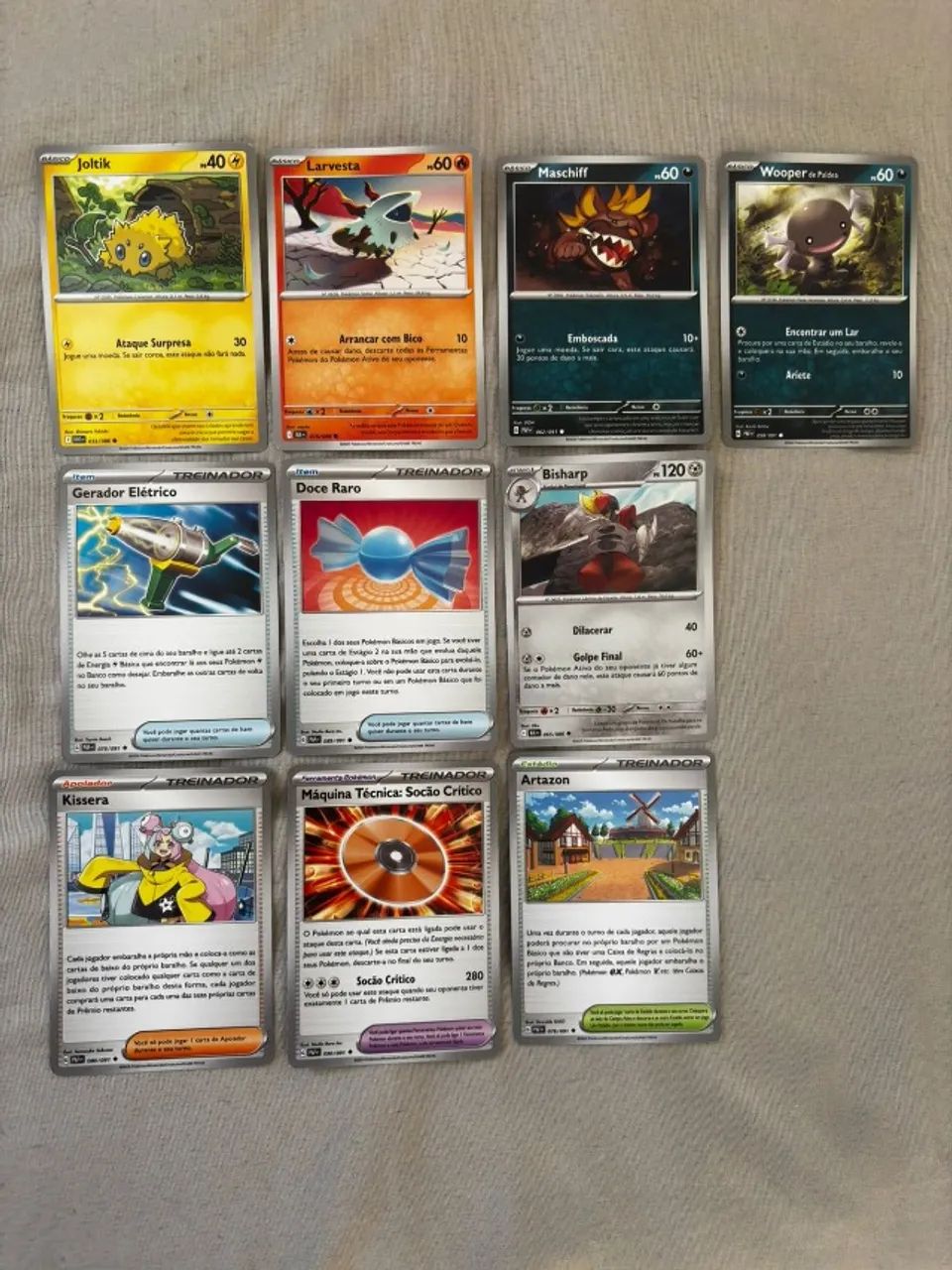 Cartas Pokémon