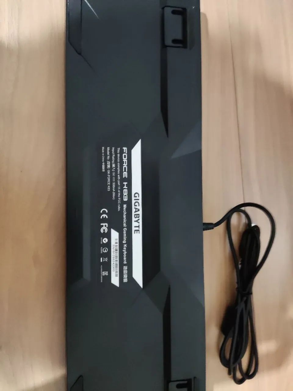 Teclado gigabyte force k83 cherry MX blue - Foto 3