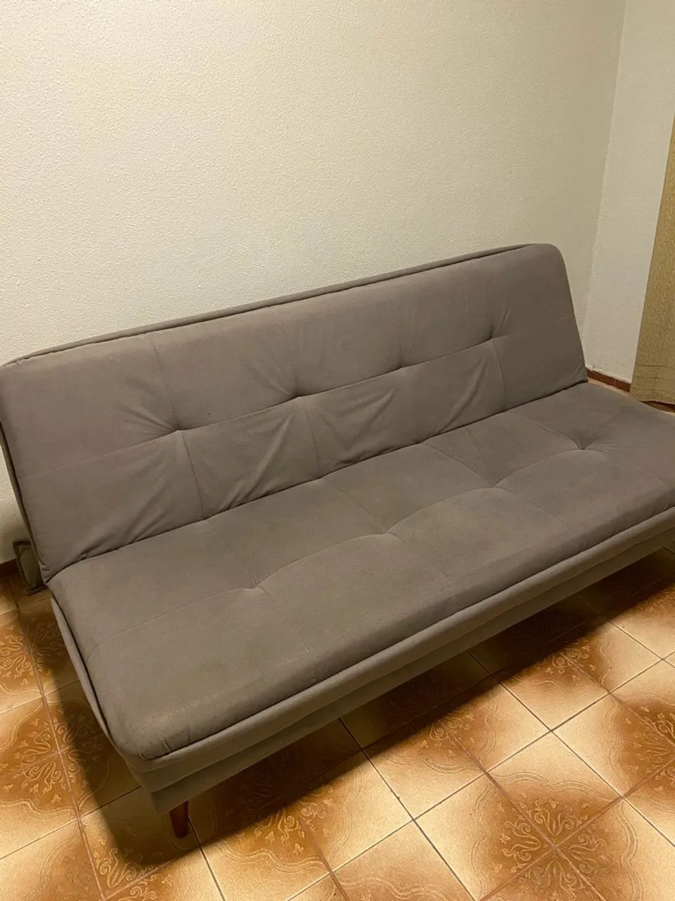 Sofá cama 3 lugares semi novo
