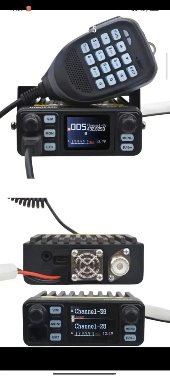 Rádio VHF UHF 25w analógico .só venda - Foto 3