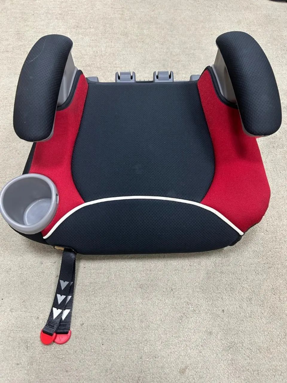 Assento de elevação (Booster) Graco com Isofix vermelho/preto