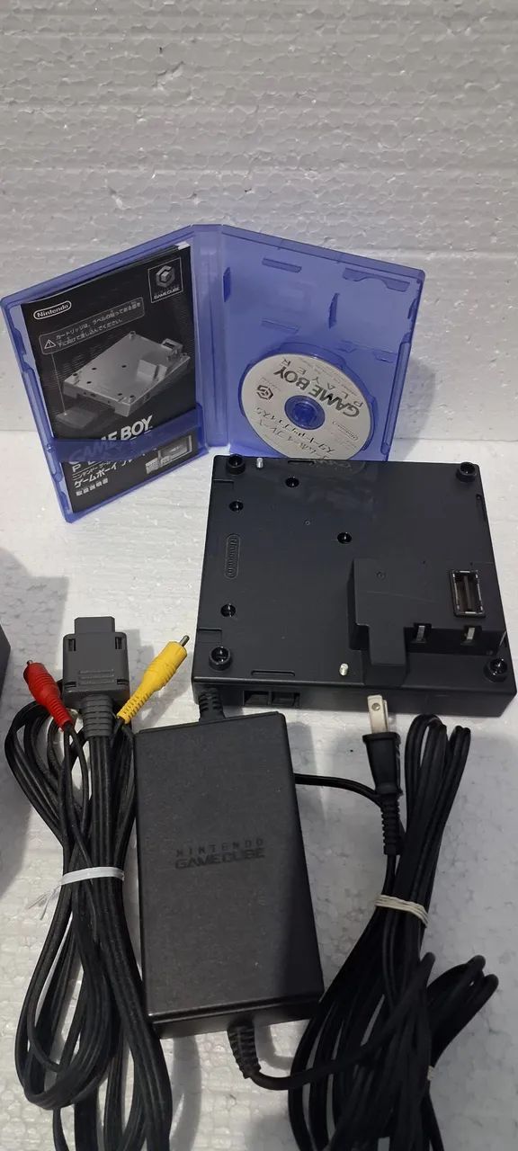 Game  Cube com Game boy Player na caixa  - Foto 4