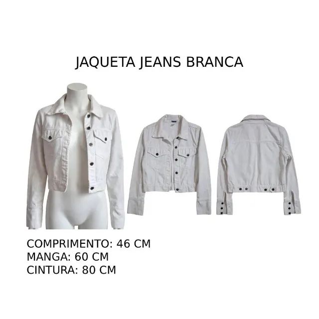 Casaco e Jaqueta Jeans Feminina - Foto 2