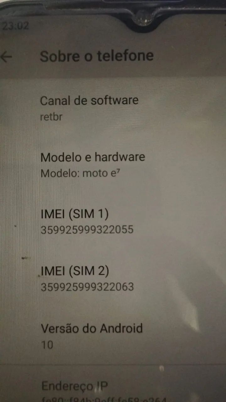 celular motorola E7 4 GB de ram e 64 GB de armazenamento ORIGINAL USADO - Foto 5