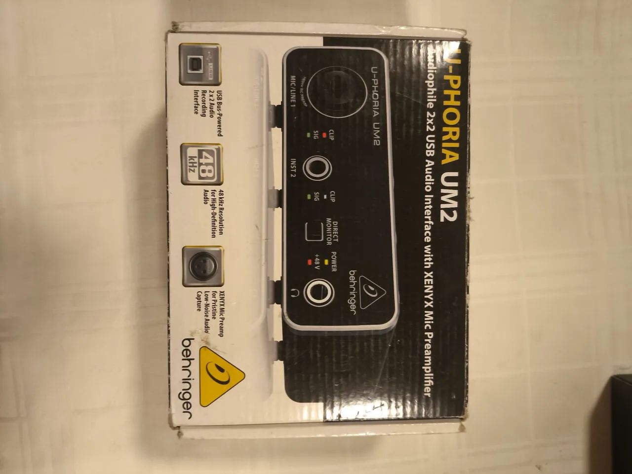 Interface de áudio behringer451967394115768321