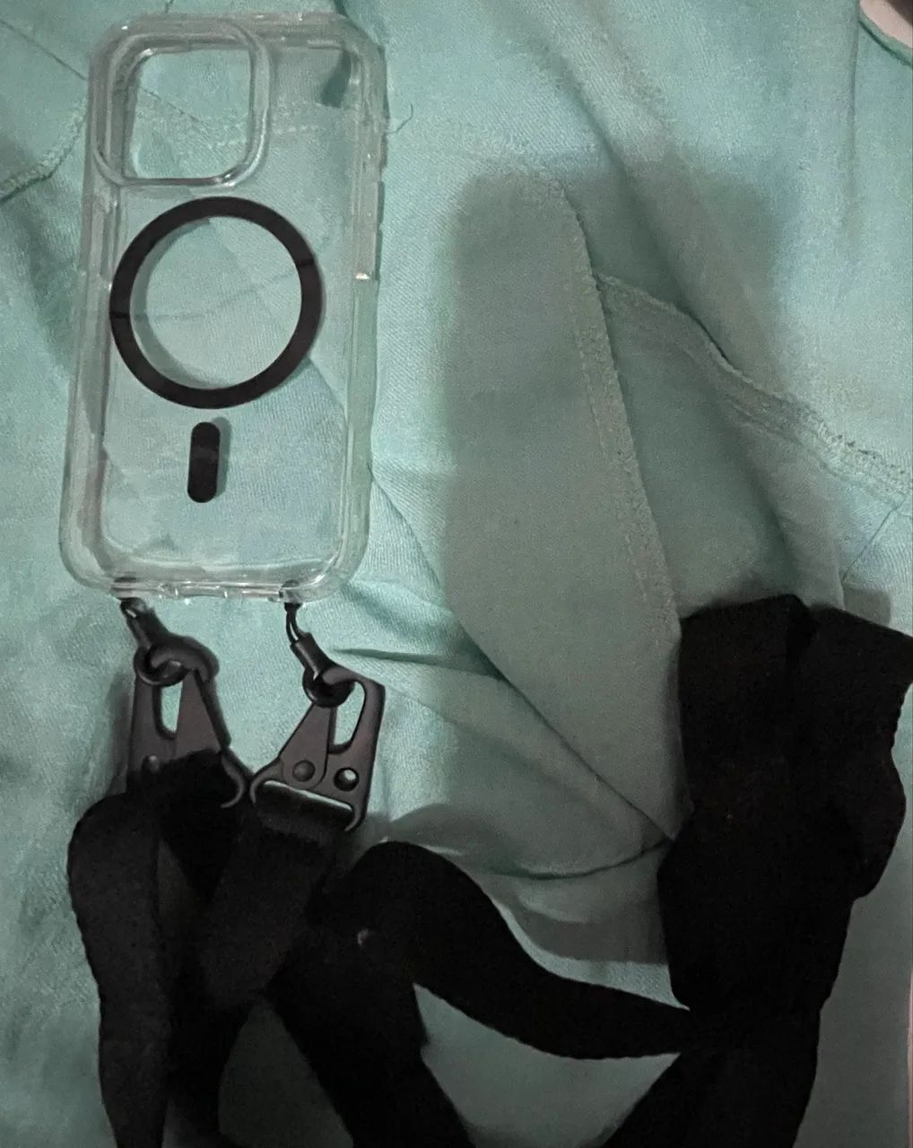 Capa indução original 15 pro Max c alça  - Foto 2