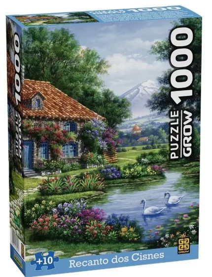 quebra cabeça recanto dos cisnes