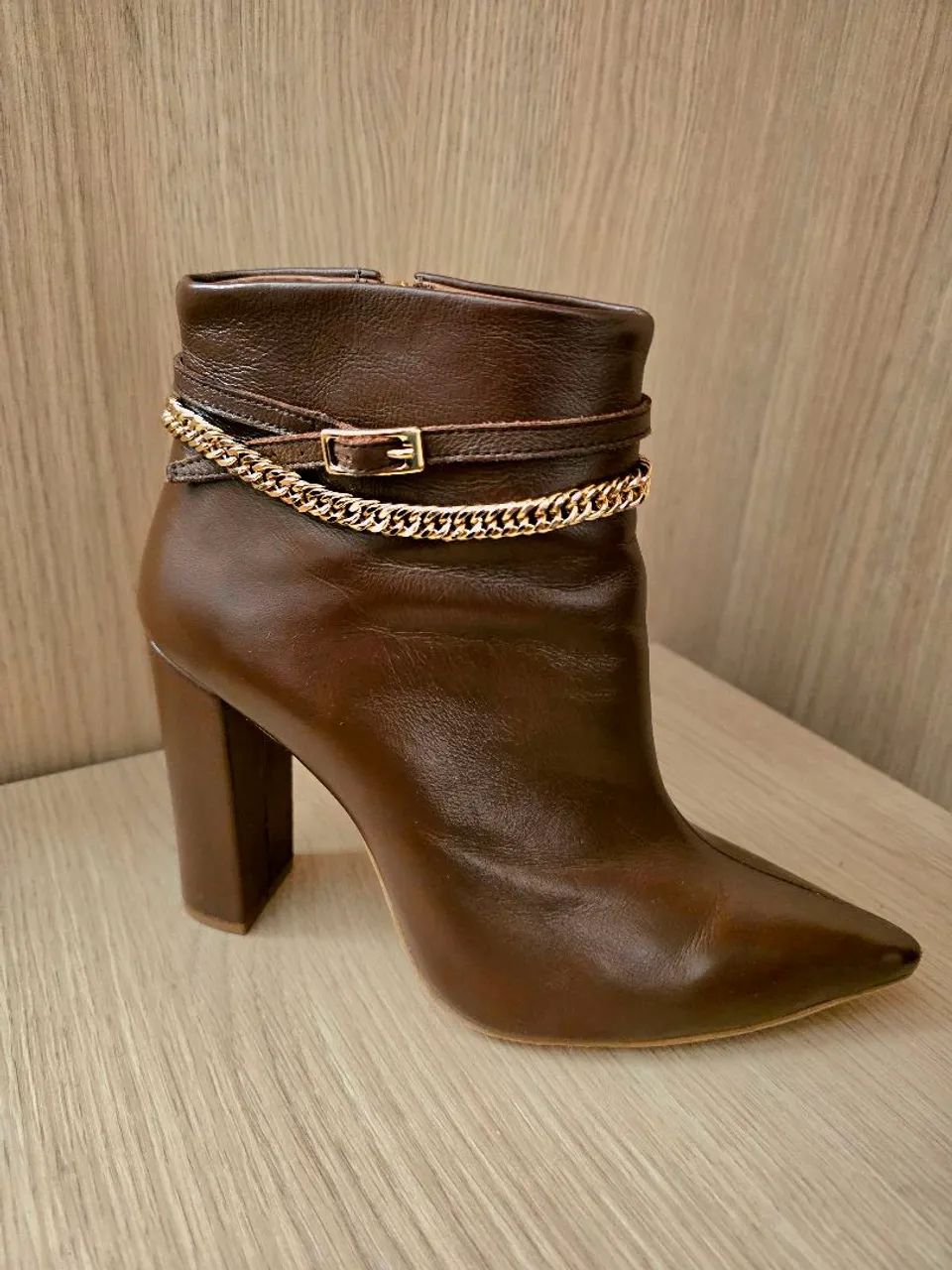 Botas em couro legítimo - Zhaya - Foto 2