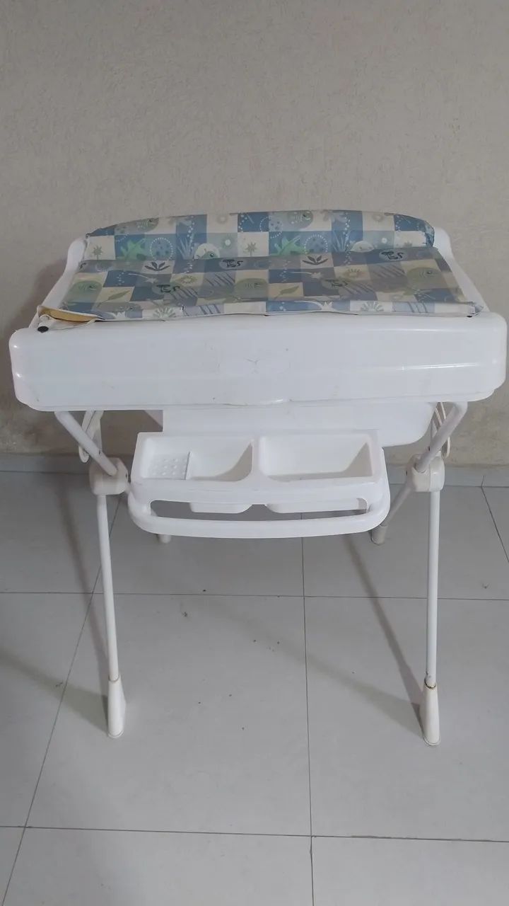 Banheira com trocador