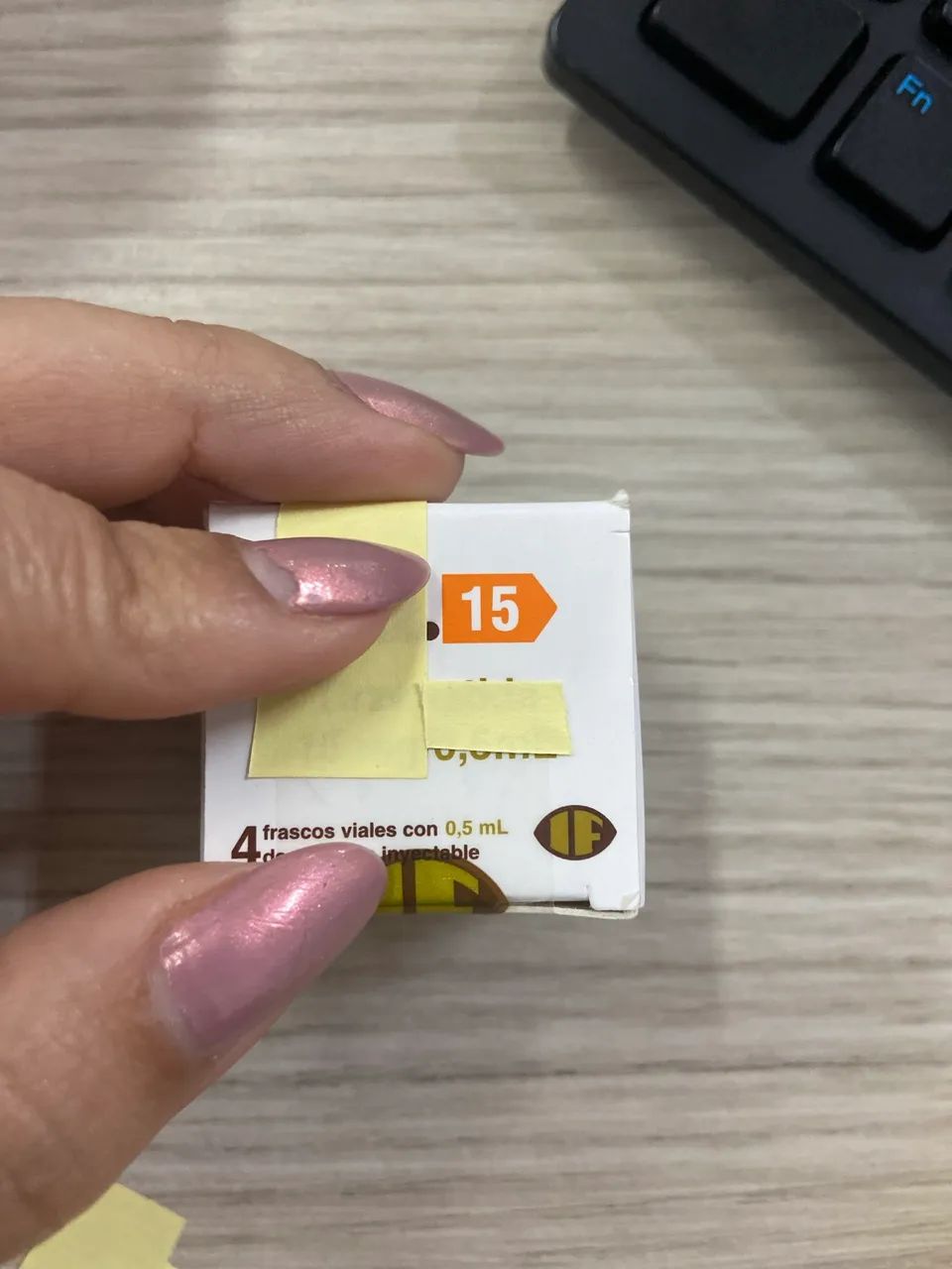Vendo caixa com 4 sendo 15mg cada.  - Foto 4