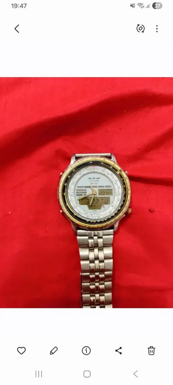 Citizen new wingman c080 série ouro  - Foto 4