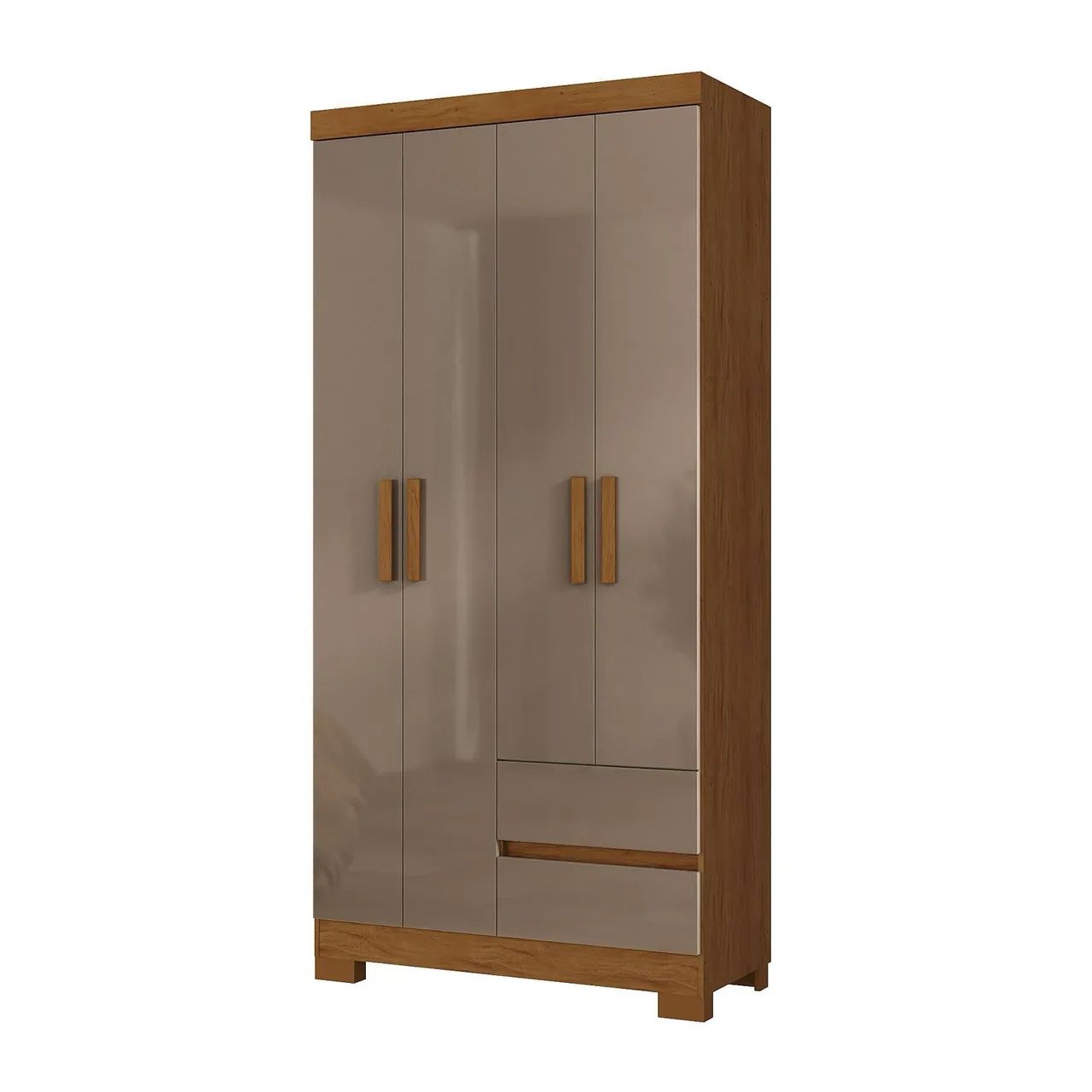Guarda roupa solteiro são Luís 4 portas novo a pronta entrega_ - Foto 5