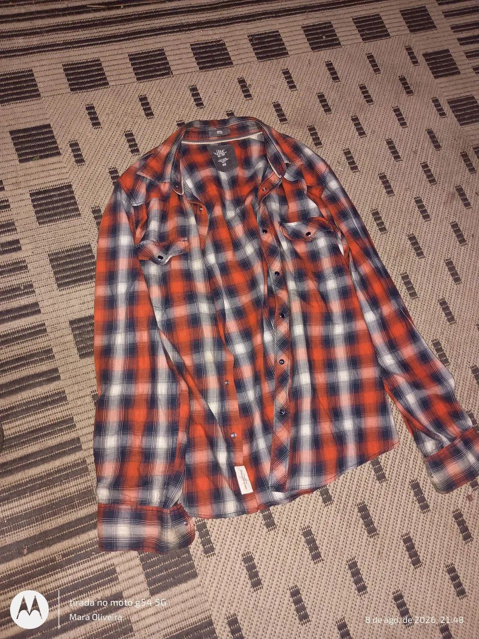 Camisa xadrez L.O.G.G