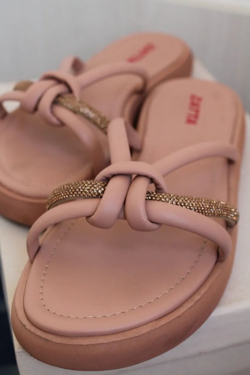 Sandália / chinelo em couro - Zatta