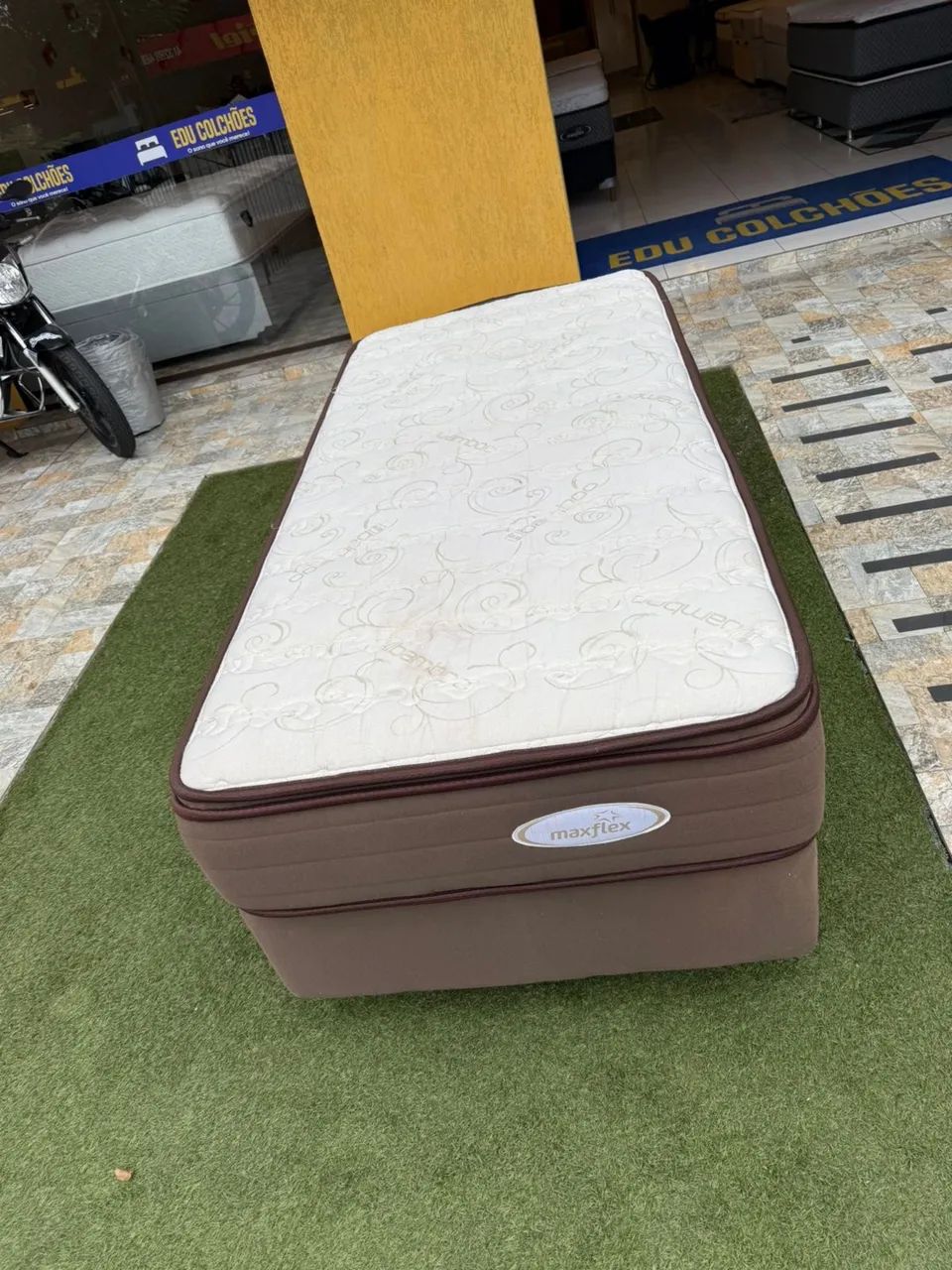 Cama box Solteiro MAXFLEX SEMINOVA TOP - ENTREGO  - Foto 5