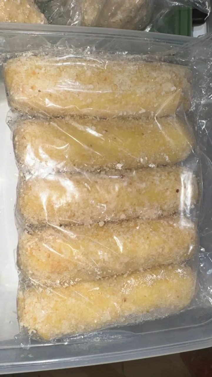 Salgados congelados