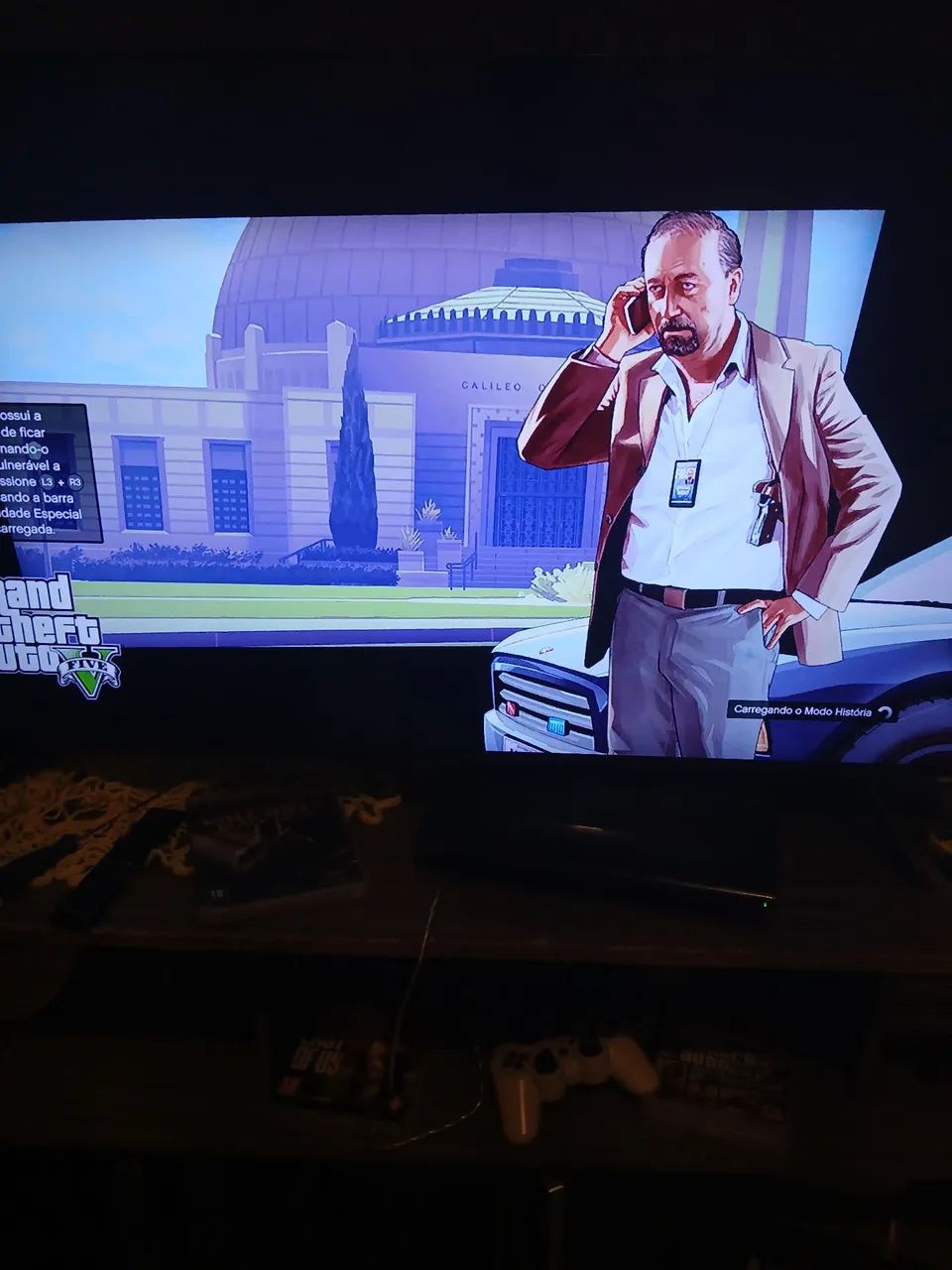 Ps3 em perfeito estado com todos o componentes mais 1 controle e 6 jogos - Foto 6