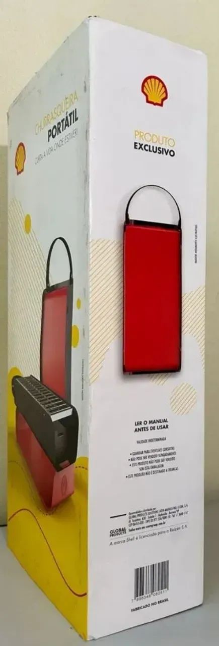 Churrasqueira Portatil Shelll Box - Foto 2