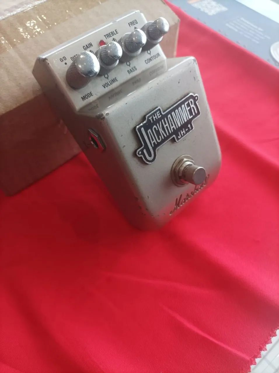 Pedal Marshall Jackhammer JH-1 Overdrive/Distortion para Guitarra