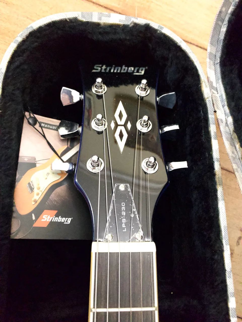 Guitarra Strinberg Les Paul LPS230 BL AZUL - Foto 4