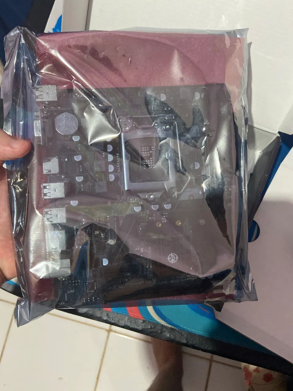 Kit placa mãe e processador e memória ram veja a descrição do anúncio - Foto 3
