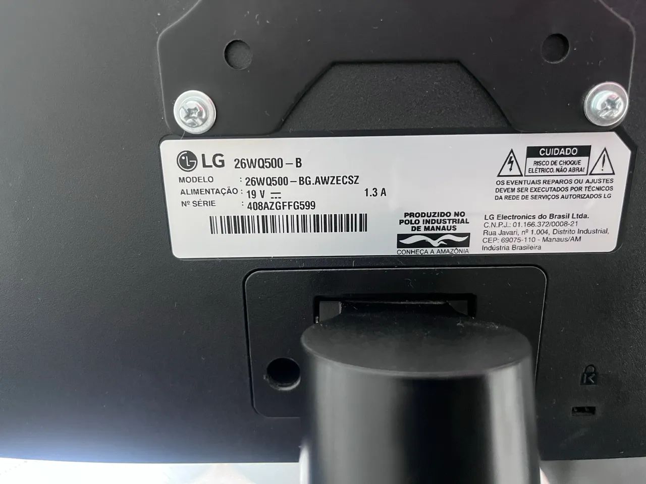 Monitor Lg Ultrawide 26" Ips Full Hd 21:9 Com Amd Freesync - 26wq500 - Foto 2