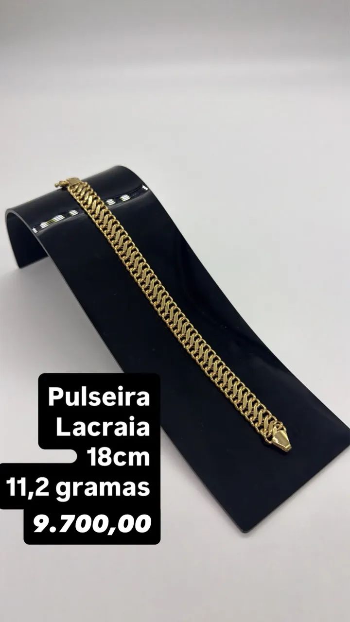 Pulseira de ouro 18k