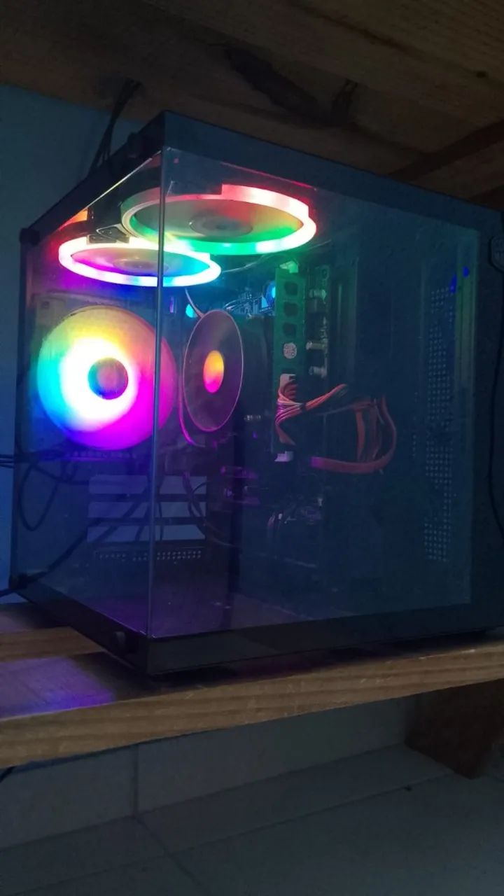 PC Completo i5 com gabinete aquário - Foto 2