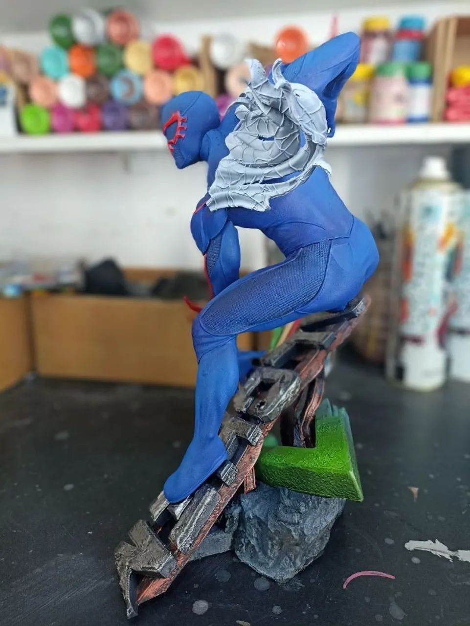 HOMEM-ARANHA 2099 ? 30 CM!  - Foto 4