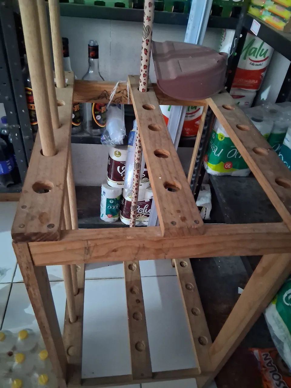 Expositor de vassoura